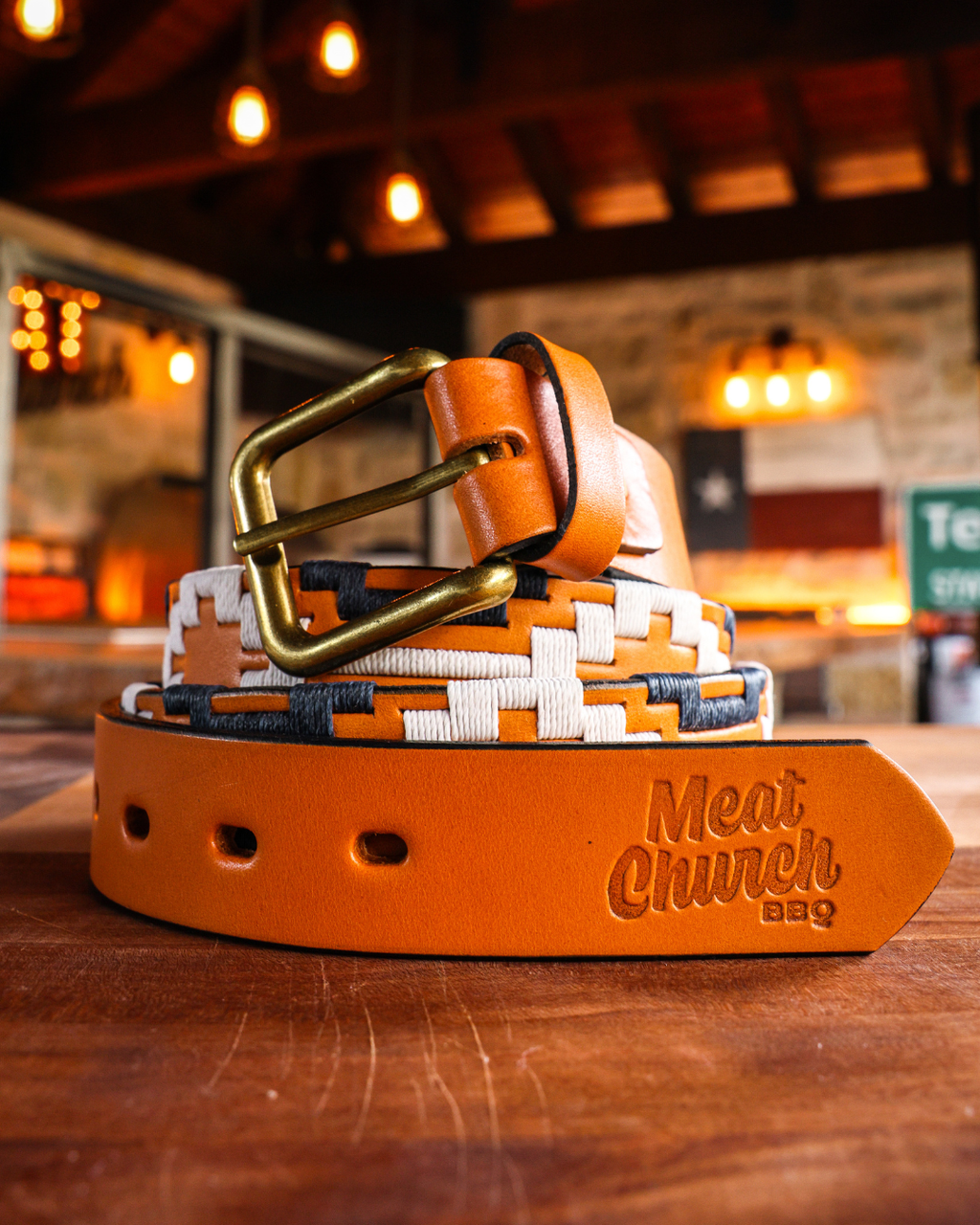 The Pitmaster - Meat Church x Zilker Belts